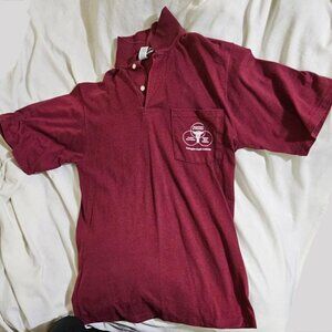 Jerzees Maroon Polo Shirt